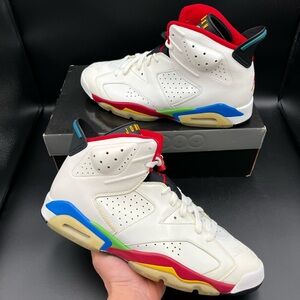Size 11.5 - Air Jordan 6 Retro Olympic Flag Beijing